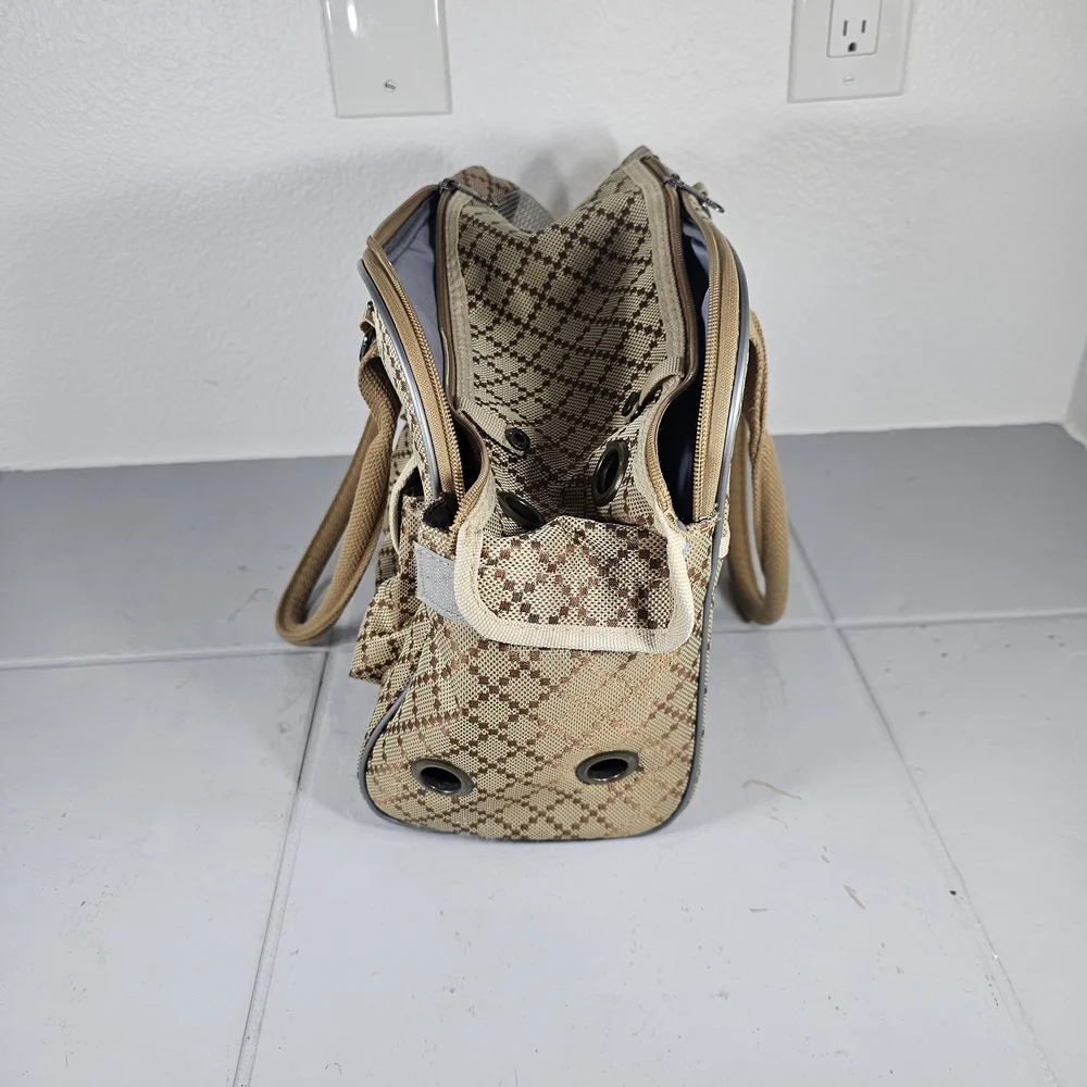 Soft-Sided Cat/Dog/Pet Carrier, Collapsible Pets Travel Carriers